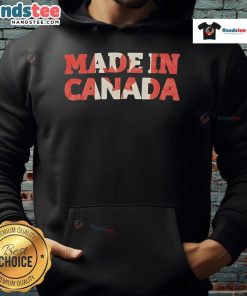 Cozy Pretty Made in Canada Hoodie displayed on a mannequin, showcasing its stylish design and quality craftsmanship.