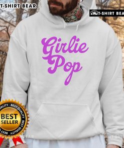 Olivia Rodrigo wearing a trendy girlie pop hoodie, showcasing stylish design and vibrant colors.