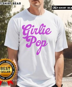 Pretty Olivia Rodrigo Girlie Pop T-Shirt featuring vibrant colors and trendy design, perfect for fans of pop music style.