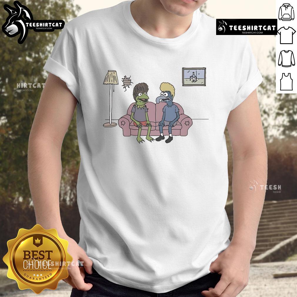 Pretty Potent Frog Cartoon T Shirt Colorful 'Pretty Potent Frog' cartoon t-shirt design featuring a playful frog, perfect for casual wear and frog lovers.