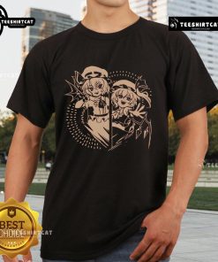 Pretty Scarlet Chamber Touhou Project T-Shirt featuring vibrant artwork of characters from the popular game series.