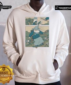 Pretty Snakeboarding Wizard Hoodie featuring a colorful wizard design, perfect for casual wear and unique street style.