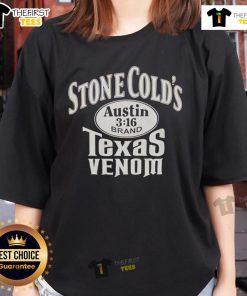 Pretty Stone Cold Austin 3:16 Texas Venom Ladies Tee featuring a stylish design for fans of wrestling and Texas pride.