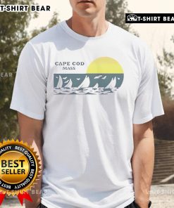 Alt Text: Pretty The Hunting Wives Sophie O'Neil Cape with Cod Mass T-Shirt featuring stylish design and vibrant colors.
