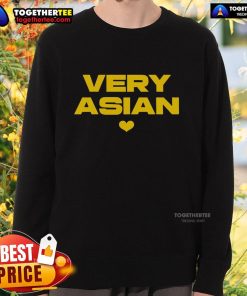Stylish Pretty Very Asian Heart Sweatshirt featuring a vibrant heart design, perfect for casual wear and expressing love.