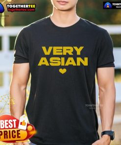 Pretty Very Asian Heart T-Shirt featuring a vibrant heart design, perfect for expressing Asian pride and style.