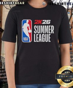 Top 2025 NBA 2K26 Summer League Ladies Tee in vibrant colors, perfect for fans and gamers alike.