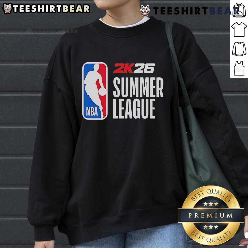 Top 2025 Nba 2K26 Summer League Sweatshirt Top 2025 NBA 2K26 Summer League sweatshirt showcasing stylish design and vibrant team colors for basketball fans.