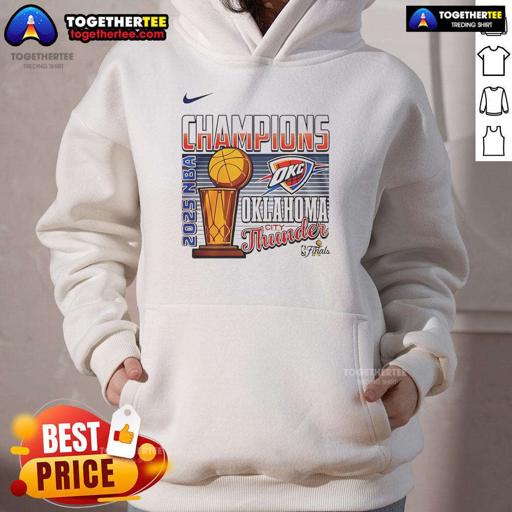 Top 2025 Nba Champions Oklahoma City Thunder Cup Hoodie Top 2025 NBA Champions Oklahoma City Thunder Cup Hoodie featuring team logo and vibrant colors, perfect for fans.