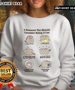 Cozy cat sweatshirt featuring playful feline designs, perfect for cat lovers seeking comfort and style.