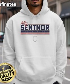 Alt Text: Top Ally Sentnor Stripe USWNTPA Hoodie in stylish design, perfect for casual wear and sports enthusiasts.