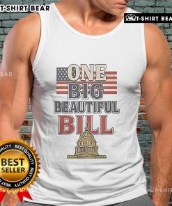 Top America One Big Beautiful Bill Resist Flag Tank Top featuring a vibrant design for patriotic enthusiasts.