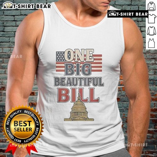 Top America One Big Beautiful Bill Resist Flag Tank Top featuring a vibrant design for patriotic enthusiasts.