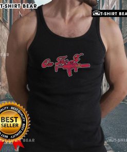 Top Atlanta Braves on the X tank top featuring team colors and logo, perfect for game day and casual wear.