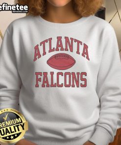 Top Atlanta Falcons Gridiron Sweatshirt in red and black, perfect for game day and showcasing team spirit.