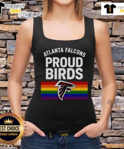 Top Atlanta Falcons LGBT Pride Birds Tank Top featuring vibrant colors and a bold design for fans celebrating inclusivity.