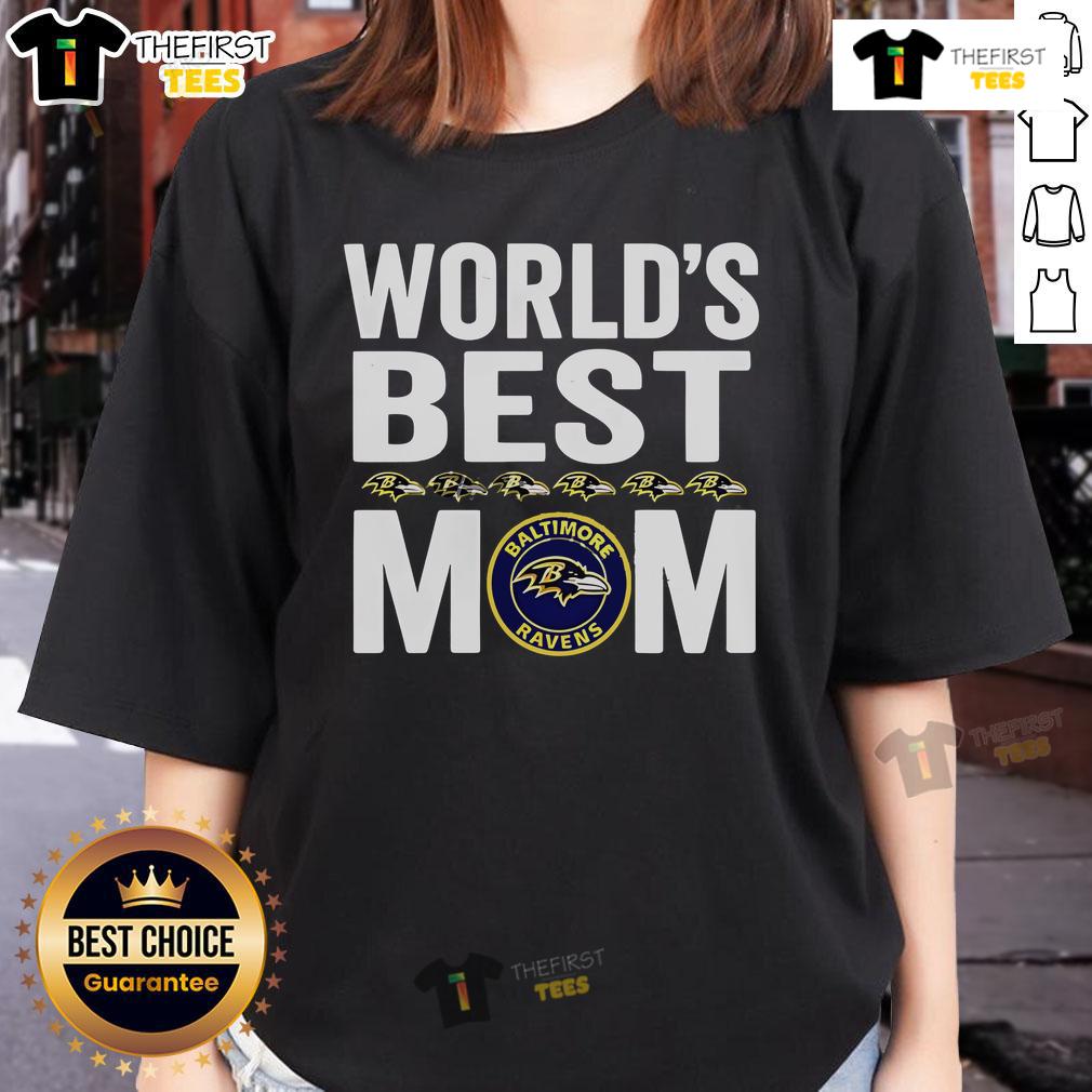 Top Baltimore Ravens Worlds Best Mom Ladies Tee Top Baltimore Ravens World's Best Mom ladies tee featuring a stylish design for proud Ravens fans and mothers.