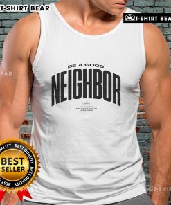 Alt Text: Top Be A Good Neighbor Buffalo Tank Top featuring a stylish design for summer wear and casual outings.