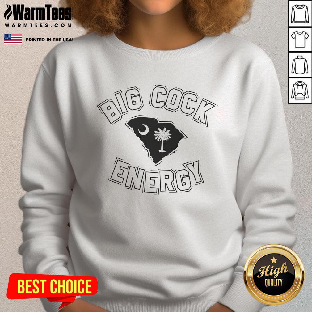 Top Big Cook Energy South Carolina Gamecocks Football Sweatshirt Alt Text: Top Big Cook Energy South Carolina Gamecocks football sweatshirt in black, perfect for fans and game day attire.