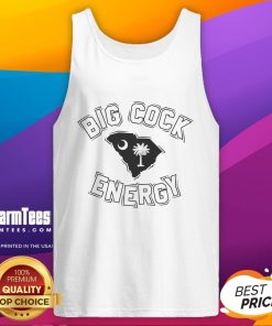 Alt Text: Top Big Cook Energy South Carolina Gamecocks Football Tank Top for fans, featuring team colors and logo.