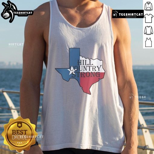 Top Brett Lee Hill Country Strong tank top featuring a stylish design perfect for casual wear and outdoor activities.