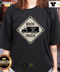 Top Buck Truck Byron Buxton Ladies Tee featuring stylish design for fans of Byron Buxton and baseball apparel.