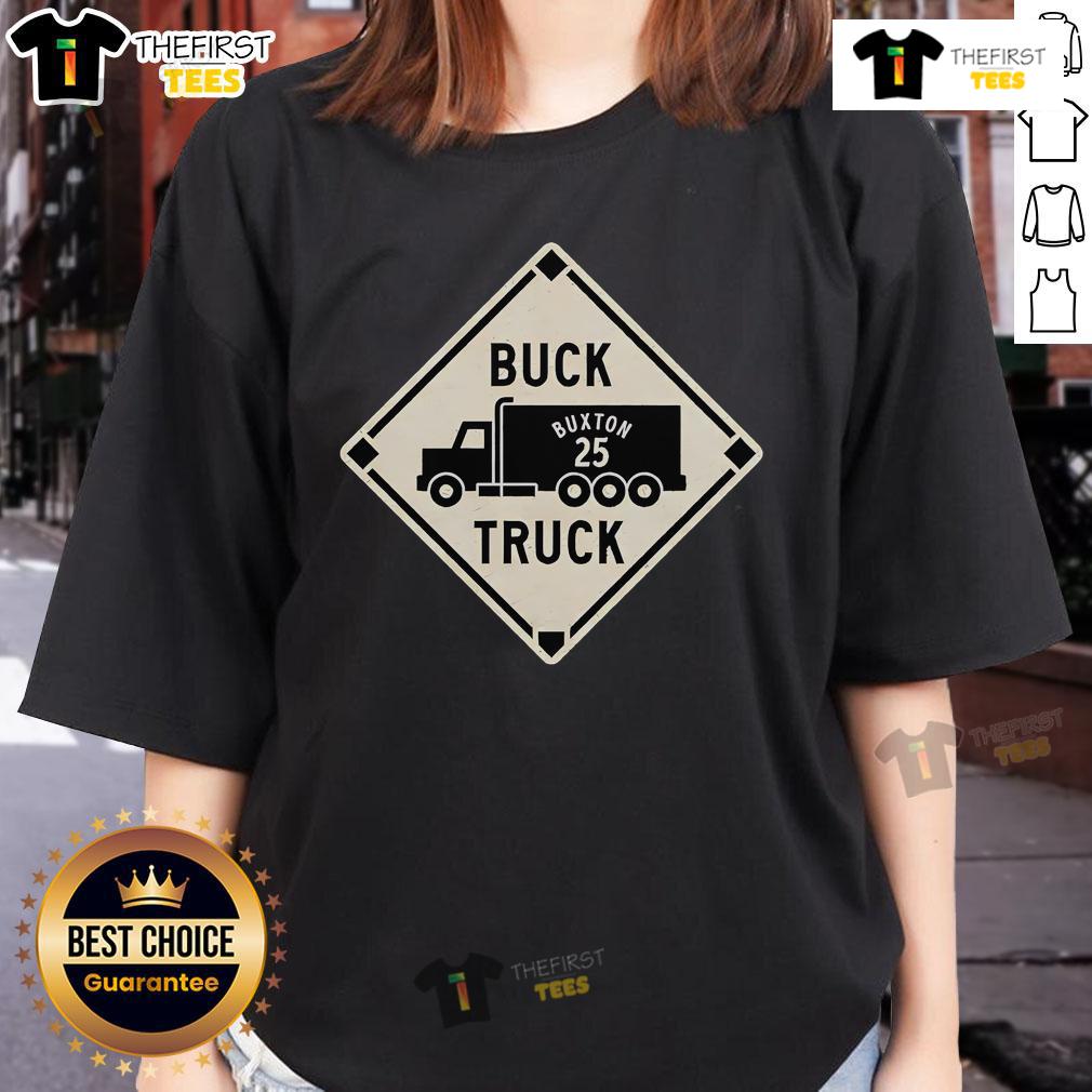 Top Buck Truck Byron Buxton Ladies Tee Top Buck Truck Byron Buxton Ladies Tee featuring stylish design for fans of Byron Buxton and baseball apparel.