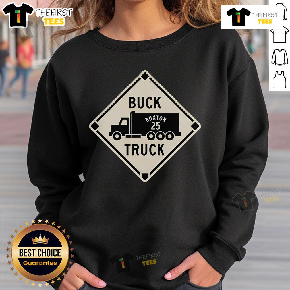 Top Buck Truck Byron Buxton Sweatshirt Top Buck Truck Byron Buxton sweatshirt featuring a stylish design for fans of the MLB and Minnesota Twins.