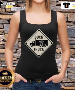 Alt Text: Byron Buxton tank top featuring a stylish top buck truck design, perfect for fans of MLB and trendy sportswear.
