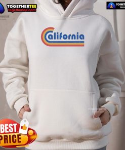 Top California Rainbow Hoodie featuring vibrant colors and a cozy design, perfect for stylish warmth in any season.
