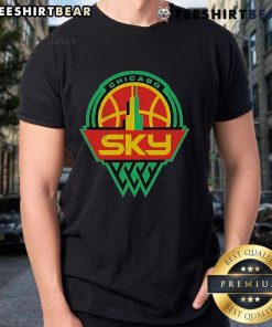 Top Chicago Sky Juneteenth T-Shirt featuring vibrant colors and unique design celebrating Juneteenth pride and community.
