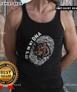 Alt Text: Cincinnati Bengals in My DNA logo tank top showcasing team spirit and style for fans.