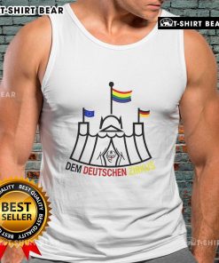Top-Dem-Deutschen-Zirkus-Tank-Top featuring vibrant circus graphics, perfect for circus enthusiasts and casual wear.