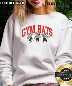 Uzui Tengen vintage sweatshirt featuring a gym rat design from Demon Slayer anime, perfect for fans and casual wear.