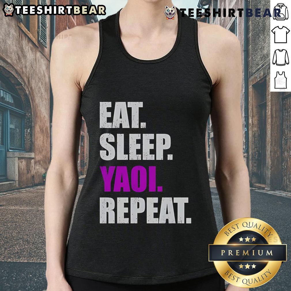 Top Eat Sleep Yaoi Repeat 2025 Tank Top Top Eat Sleep Yaoi Repeat 2025 Tank Top featuring vibrant graphics for anime lovers and casual wear enthusiasts.