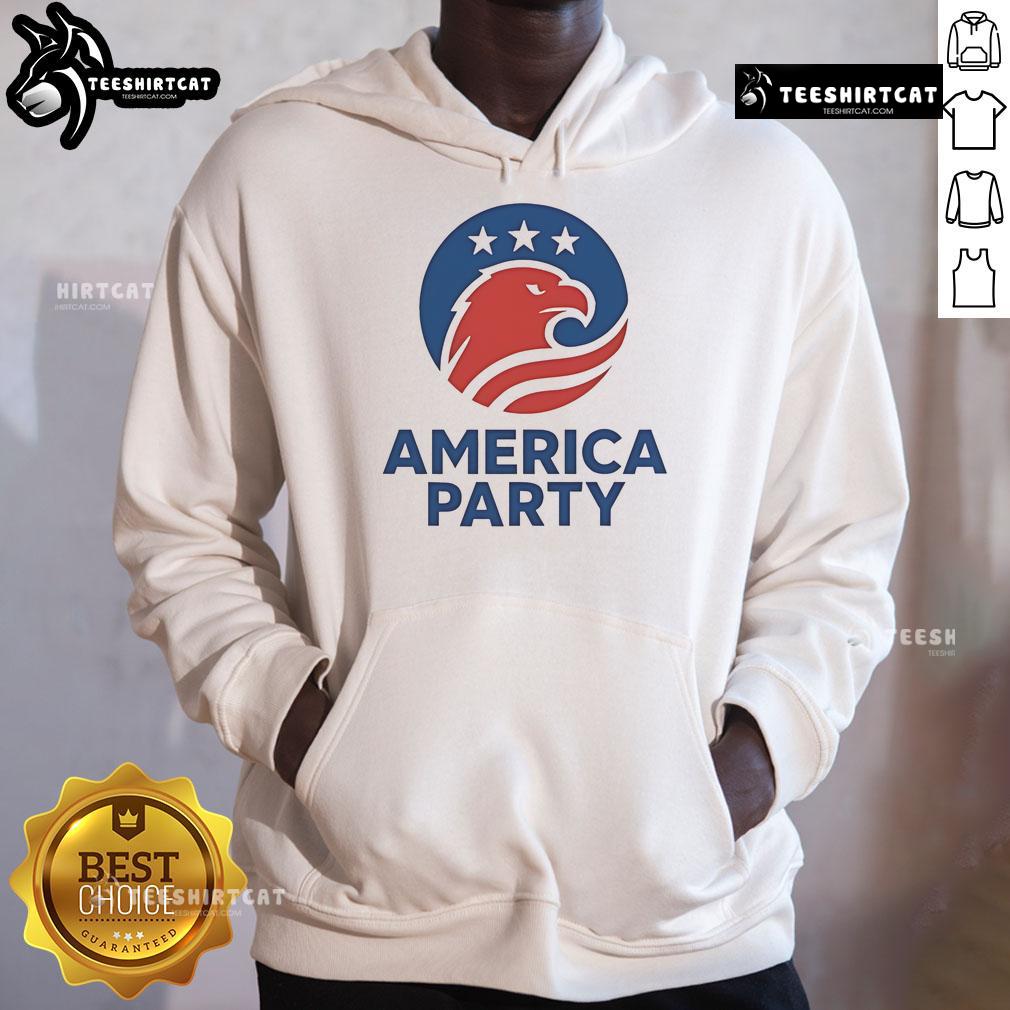 Top Elon Musk America Party Flag Hoodie Elon Musk America Party Flag Hoodie featuring vibrant colors and bold design, perfect for fans of Elon Musk and patriotic fashion.