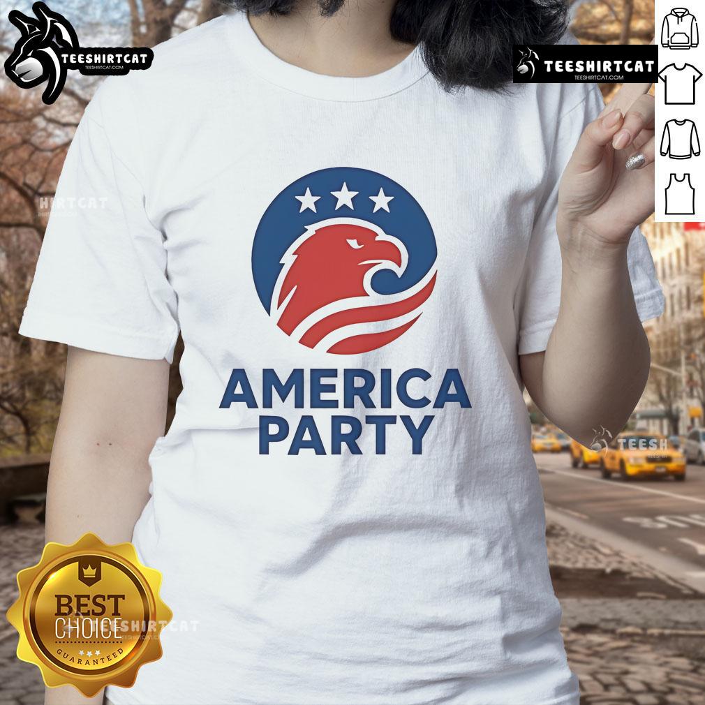 Top Elon Musk America Party Flag Ladies Tee Top Elon Musk America Party Flag Ladies Tee featuring a stylish design for fans of Elon Musk and patriotic fashion.