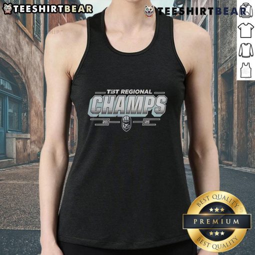 Top Fail Harder TIST Regional Champs 2025 tank top featuring bold graphics and vibrant colors for ultimate team spirit.