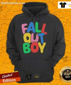 Top Fall Out Boy Summer Bubble Logo Hoodie featuring vibrant colors and stylish design, perfect for fans and casual wear.