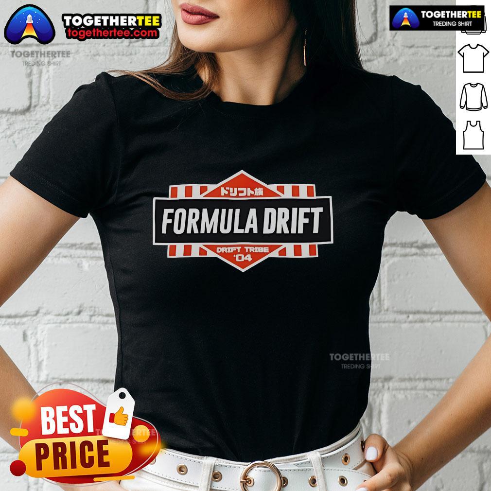 Top Formula Drift Tribe '04 Ladies Tee Top Formula Drift Tribe 04 Ladies Tee in stylish design, perfect for motorsport fans and casual wear enthusiasts.