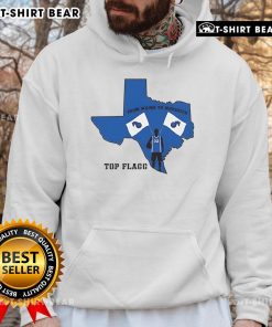 Top From Maine to Maverick Flagg Basketball Hoodie featuring a stylish design for sports enthusiasts and fans.