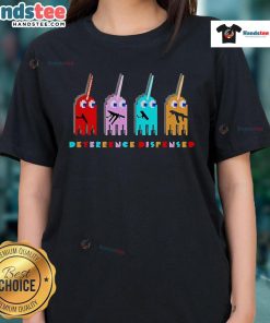 Stylish Top Ghost Gun Gang Ladies Tee featuring bold graphic design, perfect for edgy fashion enthusiasts.