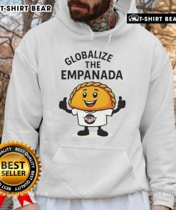 Top Globalize The Empanada Hoodie featuring vibrant design, ideal for food lovers and fashion enthusiasts.
