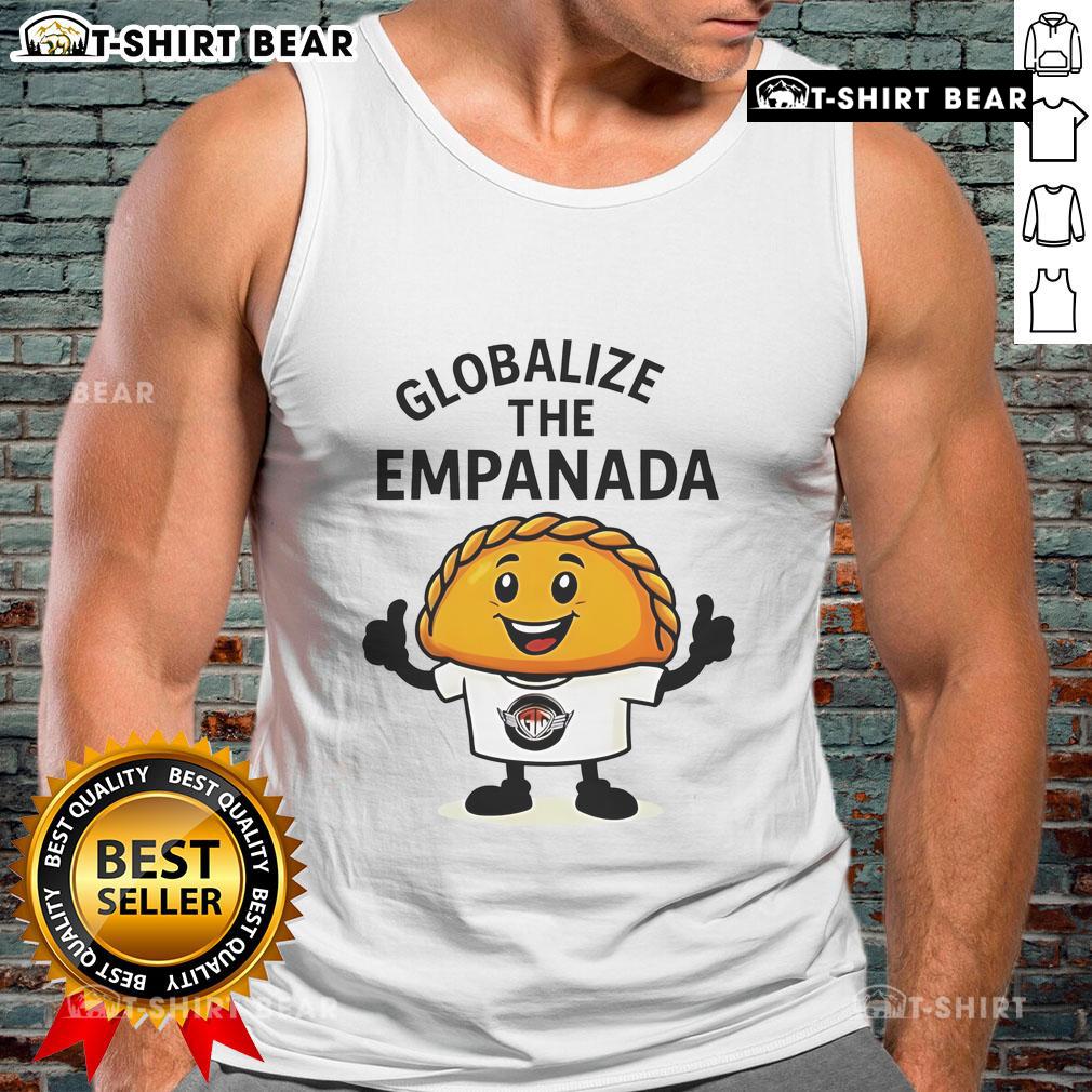 Top Globalize The Empanada Tank Top Top Globalize the Empanada tank top featuring a vibrant design, perfect for food lovers and casual wear.