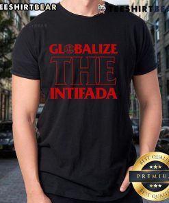 Top Globalize The Intifada T-Shirt featuring bold graphics and a powerful message promoting solidarity and activism.