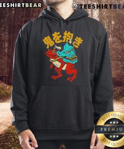 Alt Text: Stylish Top Hannya Frog Hoodie featuring vibrant art and comfortable fit, perfect for casual wear and unique fashion.