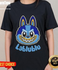 Stylish Top Hello Lablublu Ladies Tee in vibrant colors, perfect for casual and trendy outfits.