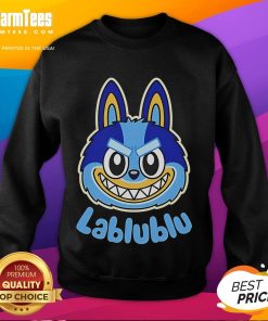 Stylish Top Hello Lablublu sweatshirt in vibrant colors, perfect for casual wear and fashion-forward outfits.