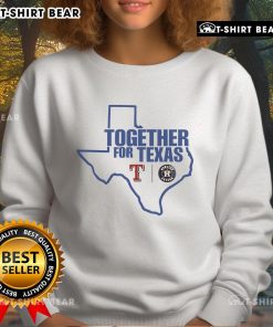 Alt Text: Cozy Texas Family sweatshirt featuring the Houston Astros logo, perfect for fans celebrating togetherness in Texas.