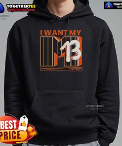 Top I Want My 13 San Diego Hoodie featuring vibrant graphics and a cozy design, perfect for casual wear in San Diego.